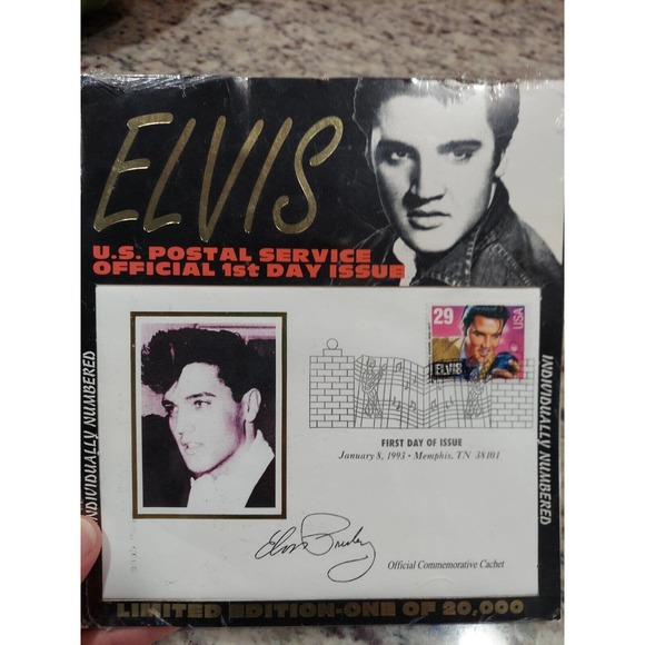 ♫ 1993 Elvis Presley USPS Stamp #6631 First Day Issue Complete Collection SEALED